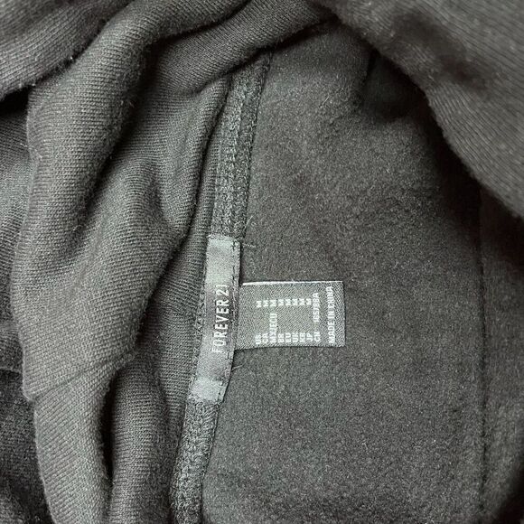 Forever 21 Womens Embroidered No Limits Hoodie Sweater Medium - Picture 6 of 11